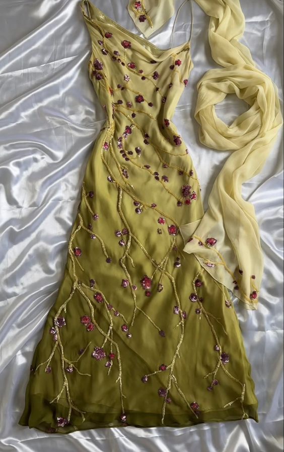 vintage floral dress Long Prom Dress Party Gown Evening Dress cg25231