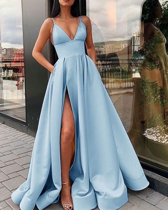 Charming Simple Prom Dress Evening Gown cg12678