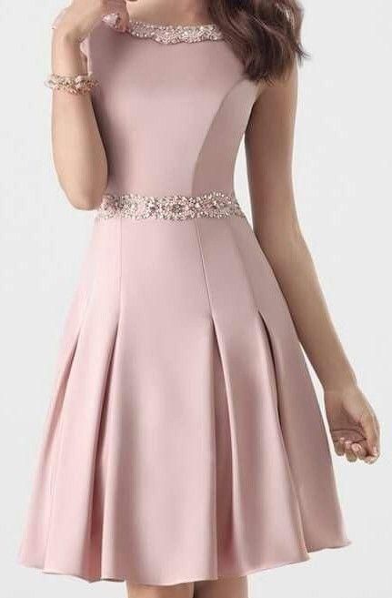 Pretty A-line Satin Homecoming Dresses , Short Homecoming Dress cg3055