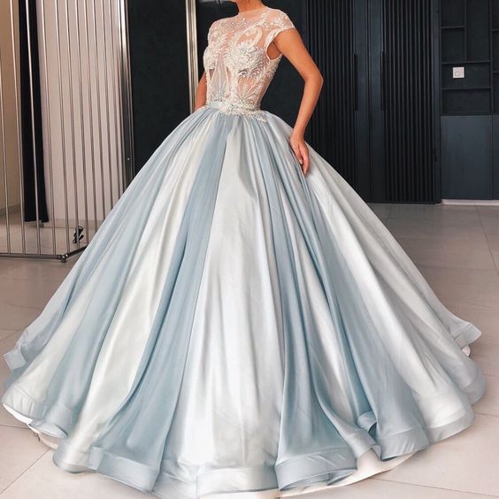 Prom Dresses, ball gown Prom Dresses,fashion blue cheap long Prom Dresses cg5916