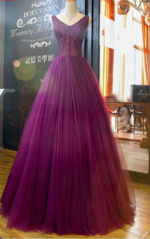 new purple evening party prom gown sells the dress line Strapless women's formal dress ball gown cg6000