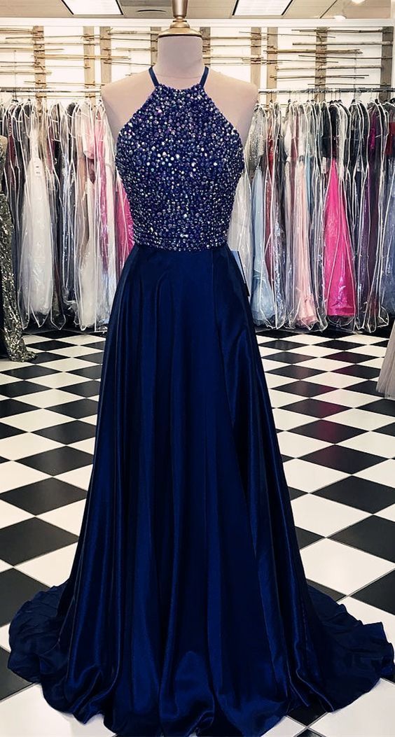 Charming Beaded Prom Dresses, A-line Long Prom Dresses, Evening Formal Dress cg985