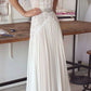 Beach Boho Wedding Dresses Backless Bohemian Lace Tulle Bridal dress prom Gown cg3176