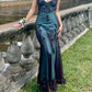 Vintage Prom Dress Evening Party Dress Long Glam Gown      cg25295