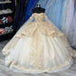 A line Ball Gown Tulle Prom Dress, Princess Quinceanera Dress    cg25122