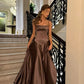 Spaghetti Straps Simple Long Prom Dress Formal Party Dress      cg25204