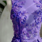 Purple long prom dress,  evening dress    cg20290