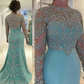 Turquoise Plus Size Mother of the Bride Dresses, Evening Prom Dresses cg5477