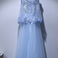Charming Sky Blue Evening prom Dresses cg5403