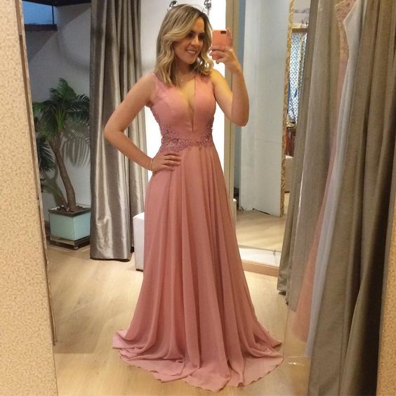 Pink Charming Prom Dress cg10123