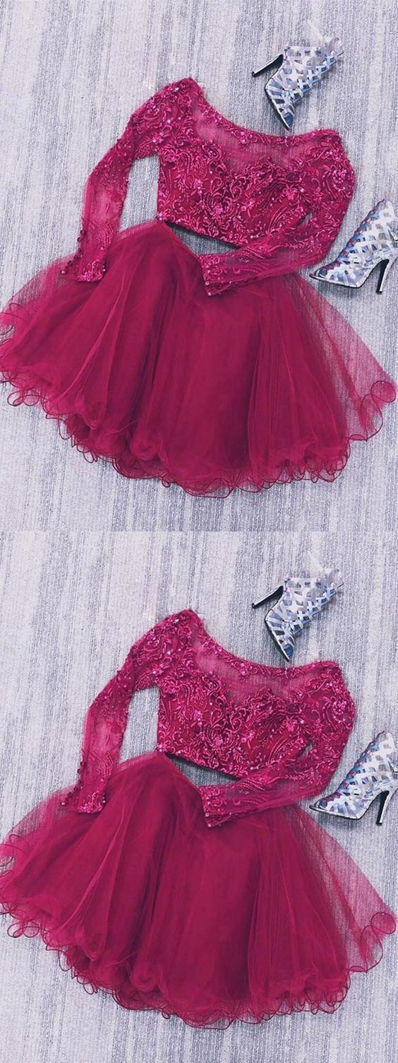 Burgundy Short Homecoming Dress    cg11404