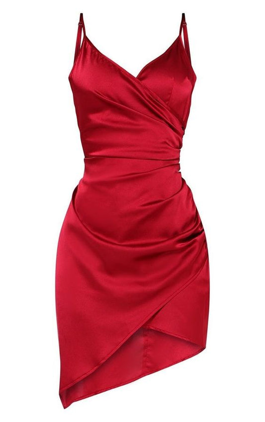 red Formal Graduation Homecoming Dress   cg11831