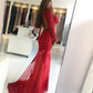 Charming Prom Dress,Long Sleeve Lace Mermaid Prom Dresses   cg14339