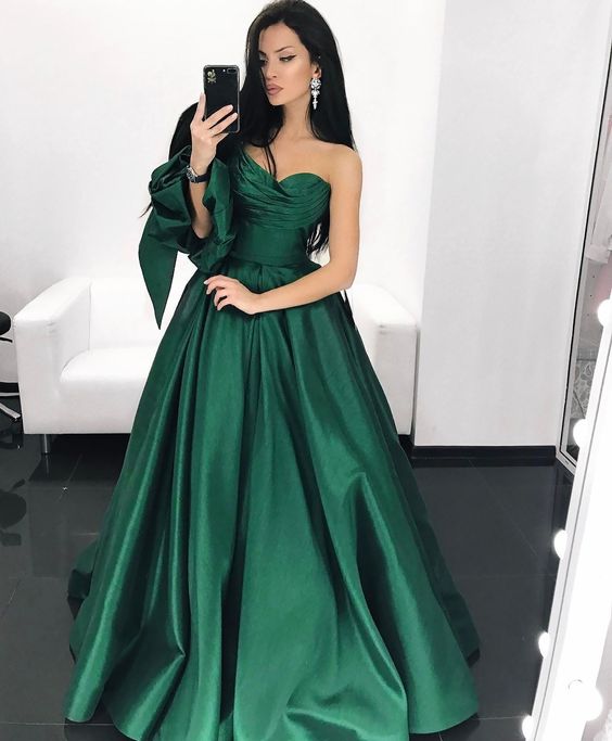 Green Prom Dress,Sexy Party Dress   cg14738