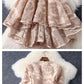 Fashion High-low Round Neck Lace Short homecoming Dress cg1509