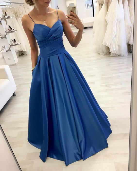 Royal Blue Prom Dress,Charming Evening Dress,Prom Dresses   cg15326