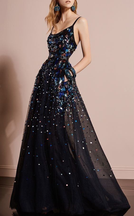 Beautiful Long Prom Dress, Tulle Evening Gown   cg15779