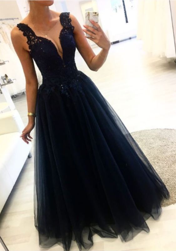black Prom Dresses evening gown   cg15782