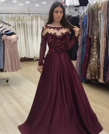 Long Prom Dresses Modest 2021 ball gown Prom Dresses Elegant    cg18074