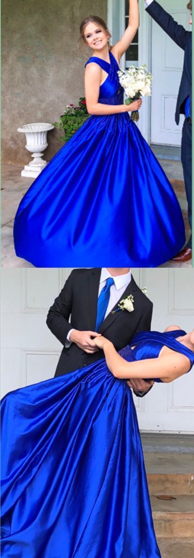 Royal Blue Long Prom Dress,Evening Dress,Charming Prom Dresses   cg18306