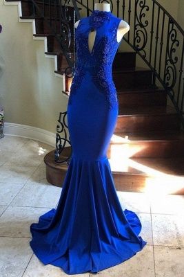 Evening Maxi Dress Sleeveless Mermaid Prom Dress   cg18382