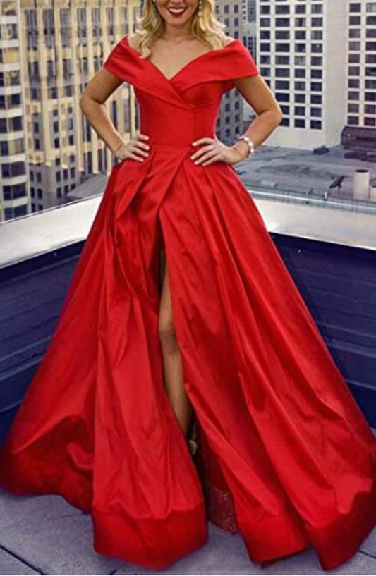 red prom dress   cg18662