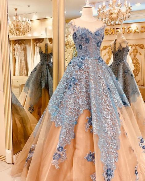 Long Prom Dresses, Beautiful Evening Party Dresses    cg18836