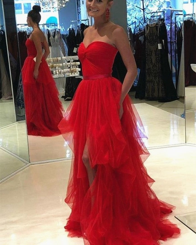 Sexy Sweetheart A-Line Prom Dresses,Long Prom Dresses,Cheap Prom Dresses    cg20237