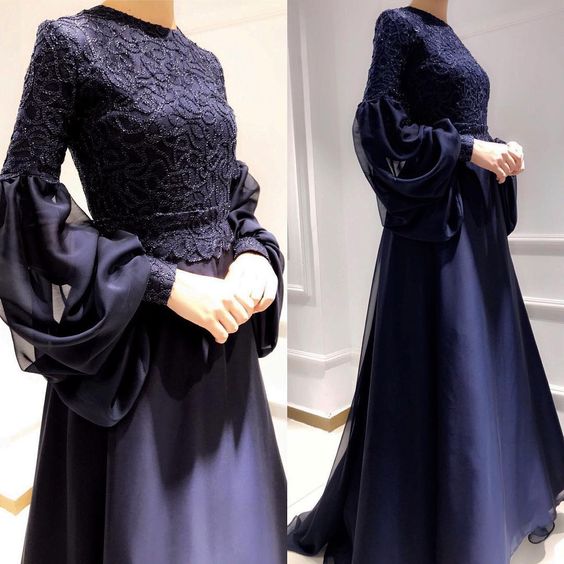 evening dresses long modest elegant evening gown Prom Dresses    cg20244