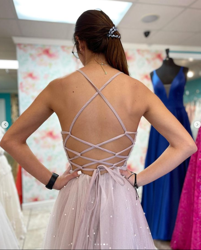 Sexy V-Neck Beading A-Line Prom Dresses,Long Prom Dresses    cg20788