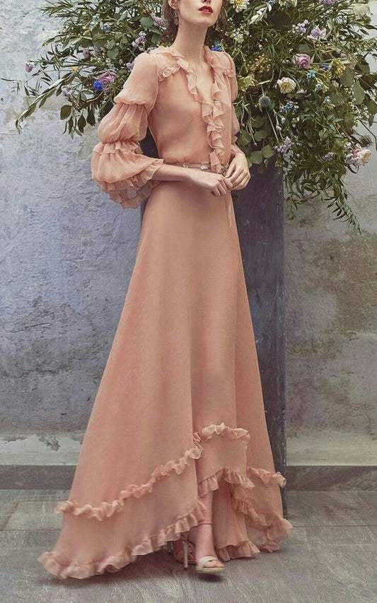 Long sleeve fashion prom dress cg2091