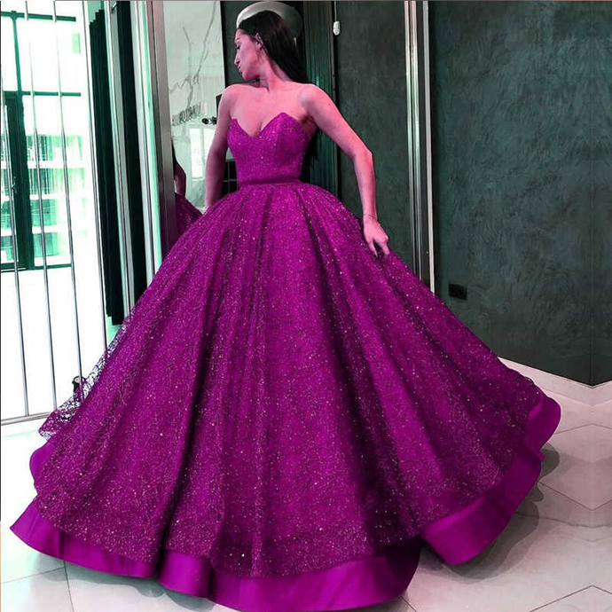 Ball Gown Prom Dress Floor Length Quinceanera Dress    cg21085