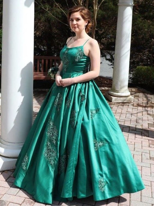 Prom Dresses Elegant Princess Ball Gown With Appliques    cg21250