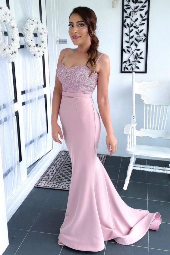 Pink Formal Dress Long Party Prom Gown    cg22019