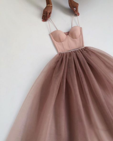 Hot Selling Straps Prom Dress Tulle Prom Party Dress     cg22255