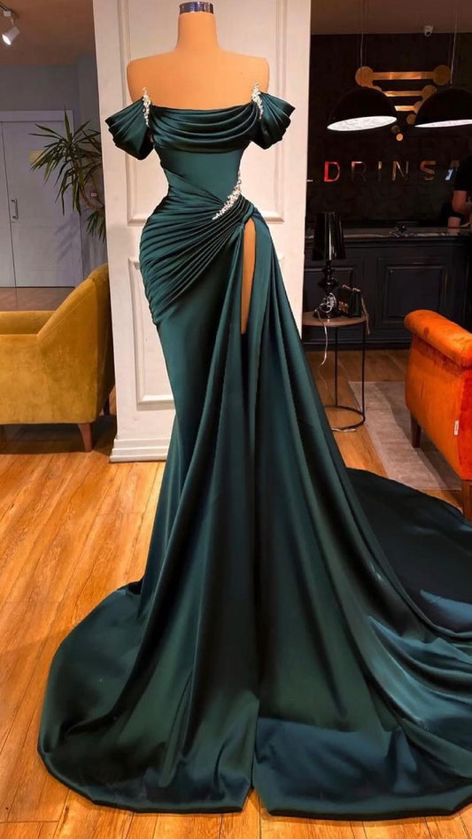 Fashion green Evening Dress, Long Prom Dresses      cg24804