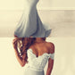 silver prom dresses,mermaid prom dresses,mermaid evening gown,elegant bridesmaid dresses cg2774
