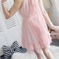 Simple Cute Pink Chiffon Short Halter Wedding Party Dress, Lovely Pink homecoming Dress cg3163