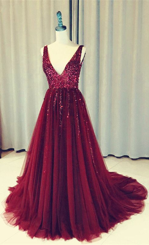 burgundy prom dresses,burgundy evening gown,burgundy bridesmaid dresses,tulle formal dress cg3223