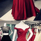 Sexy Mermaid Off-the-shoulder Prom Dresses Long Satin Sweetheart Evening Gowns cg3524
