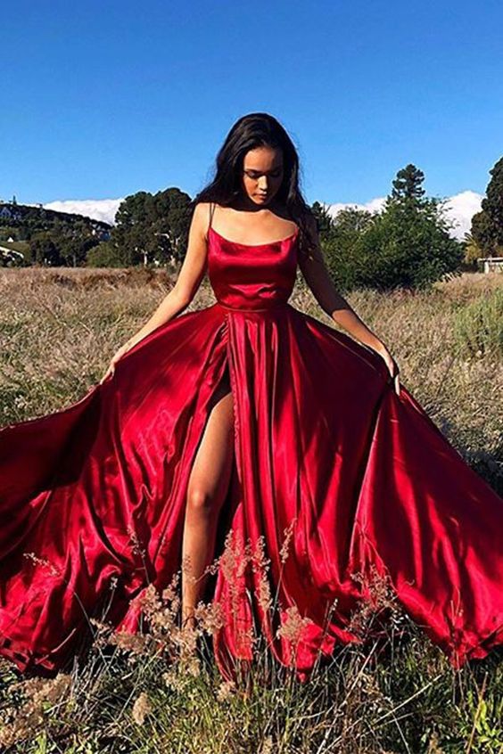 Red Prom Dress Style, Gorgeous Prom Dress, Evening Dresses cg5120