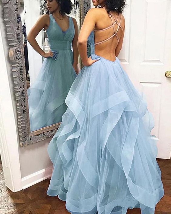 Prom Dress with Straps Formal Wear 2020 cg5233