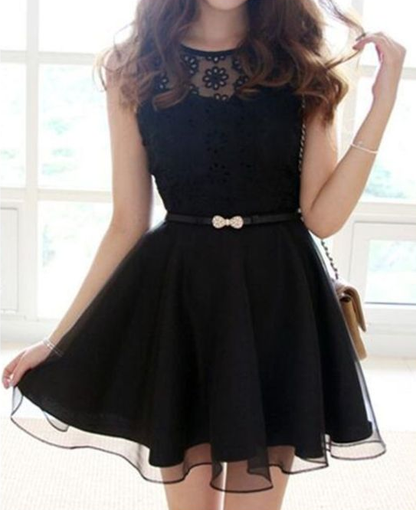 black short homecoming dresses, simple short party dresses  cg5582