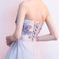 Fashionable Tulle High Low New Party Dress With Flower Applique, Party prom Dress  cg5754