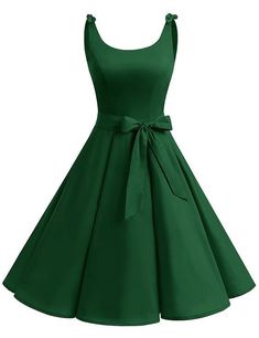 Bowknot Vintage Swing Homecoming Dress   cg6551