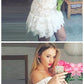 Sheath Off-the-Shoulder Lace Homecoming Dress cg658