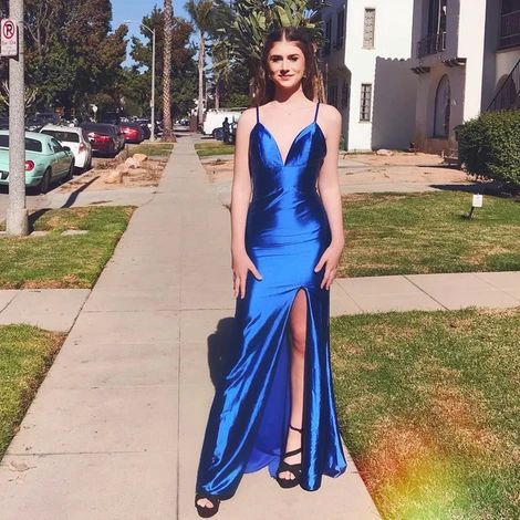 Gorgeous Royal Blue Long Formal Dress,prom dress  cg6859