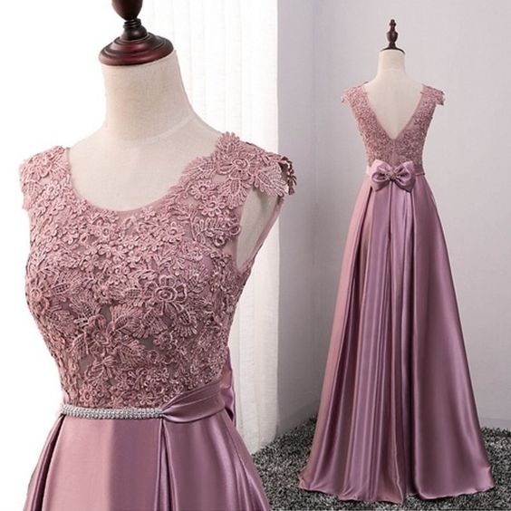 Party Dress Stunning Satin Prom Dresses   cg7267