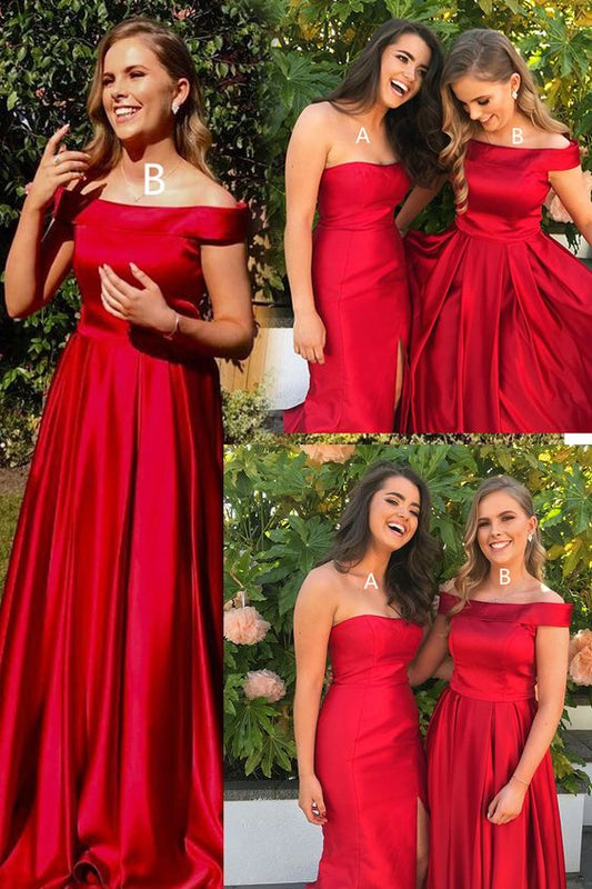 Elegant Red Long Prom Dress Evening Dress  cg7542