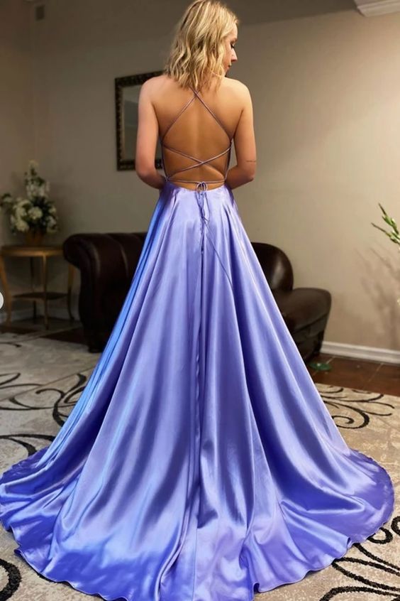 simple sweetheart long satin prom dress evening dress  cg8055